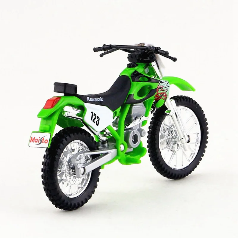 Maisto 1:18 игрушечный мотоцикл имитация мотоцикла из сплава KLX250SR модели мотоцикла детские игрушки