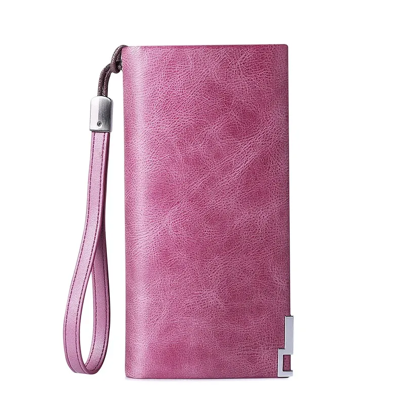 Велюровые дизайнерские женские кошельки Большой Вместительный Длинный кошелек