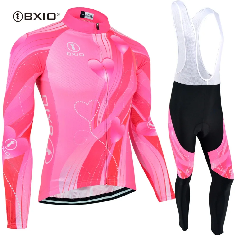 BXIO женские зимние термальные флисовые комплекты с длинными рукавами для