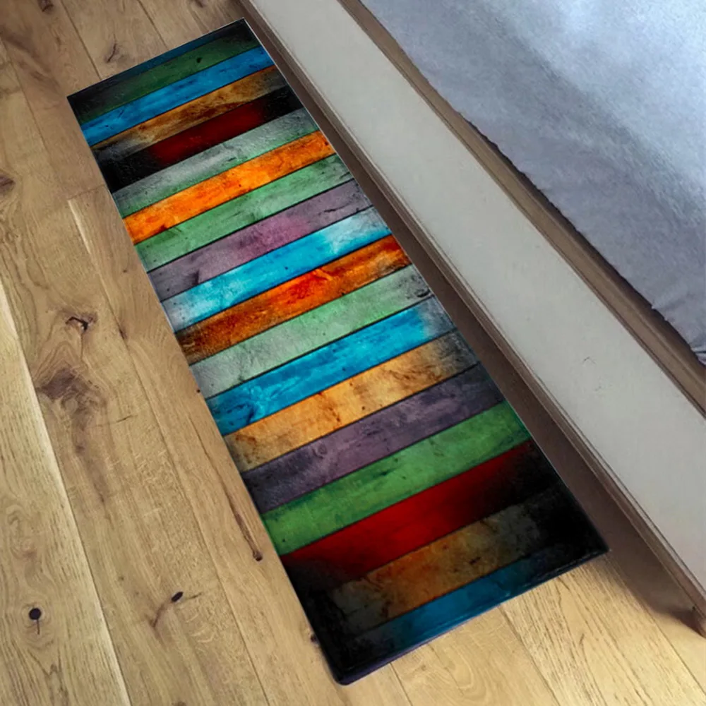 Яркий коврик для спальни ковер столовой лохматый мягкий Прямоугольный Коврик