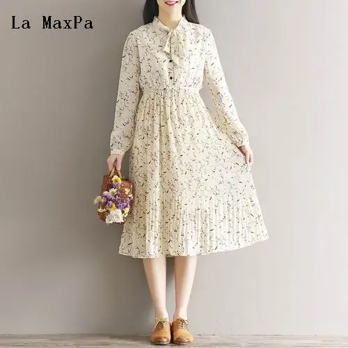 Девушка Мори милое платье 2018 новые весенние корейские модные женские шифоновые