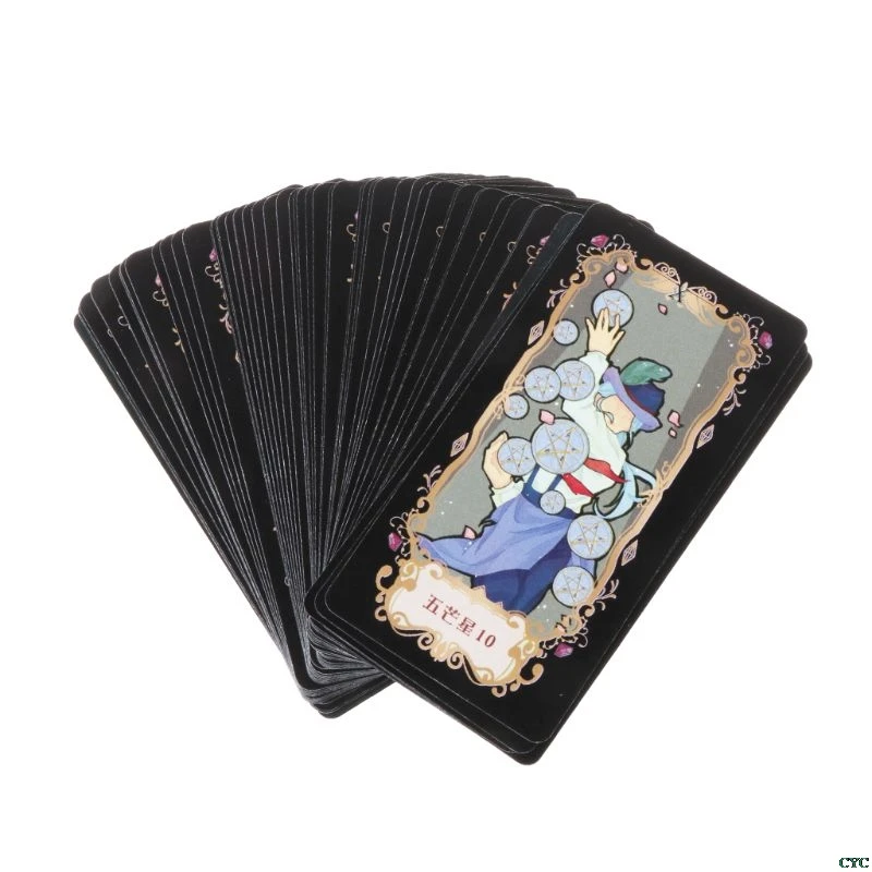 Student Tarot Cards With Colorful Box Mysterious Divination Astrology Board Game | Спорт и развлечения