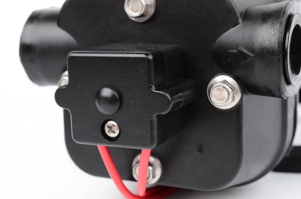 DC 12 V/24 V 100PSI(7.0Bar) подъем 60 m электрический мембранный моющий промывочный насос для мытья автомобиля Трюмный насос FL-100