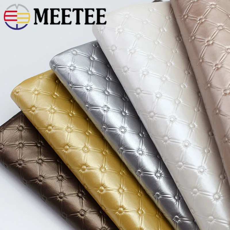 Meetee 100X138 см толщиной 0,6 мм искусственная Синтетическая кожа ткань для домашней одежды сумки обувь Кожа DIY ручные декоративные аксессуары