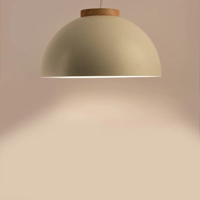 Новый современный светодиодный подвесной светильник с E27 круглым белым