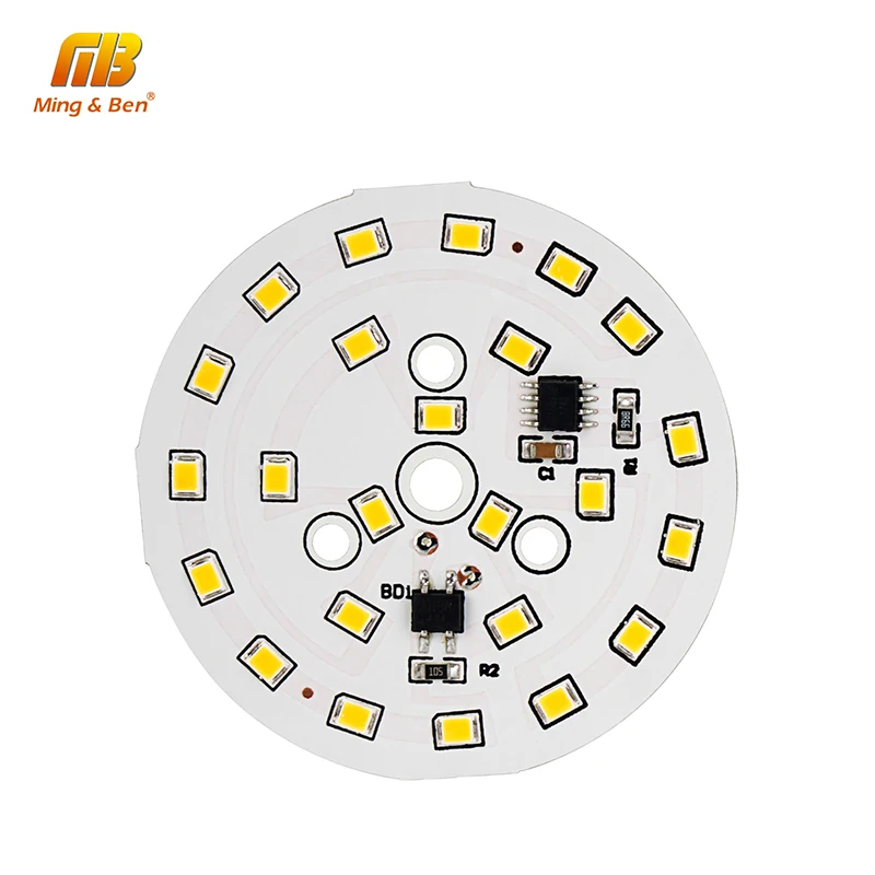 Светодиодный чип SMD2835 18 Вт, 15 Вт, 12 Вт, 9 Вт, 7 Вт, 5 Вт, 3 Вт, переменный ток, 220 В, умный IC светодиодный светильник, сделай сам, светодиодный светильник, уличный прожекторная софитная лампа светильник