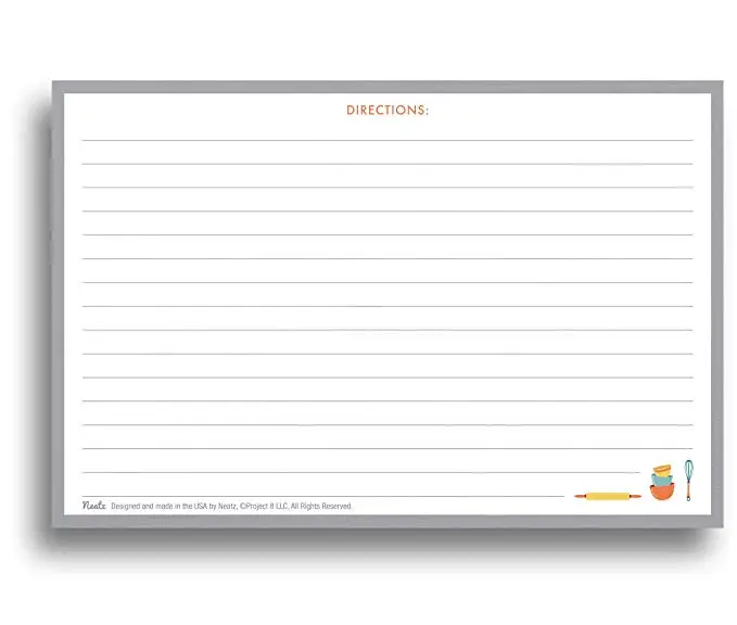 50 упаковок свадебные украшения для дома кухни карты рецептов двухсторонние