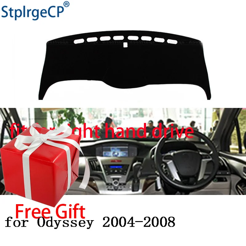 Коврик для приборной панели автомобиля honda Odyssey 2004-2008 правый руль коврик