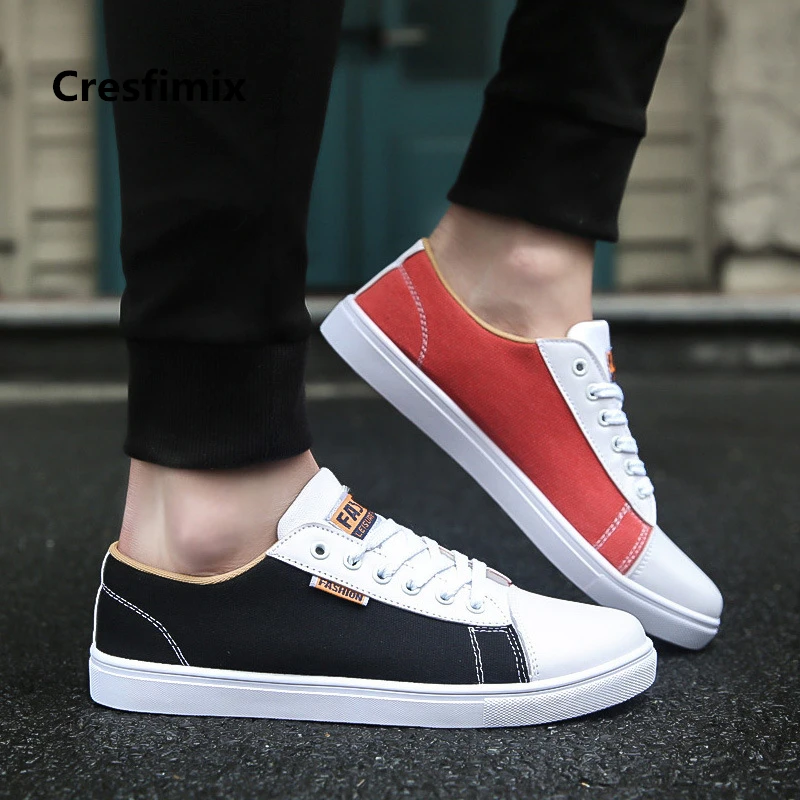 

Cresfimix/Мужская модная разноцветная обувь размера плюс; zapatos hombre; Крутая мужская обувь на шнуровке; Сезон весна-осень; Удобная обувь; a2268
