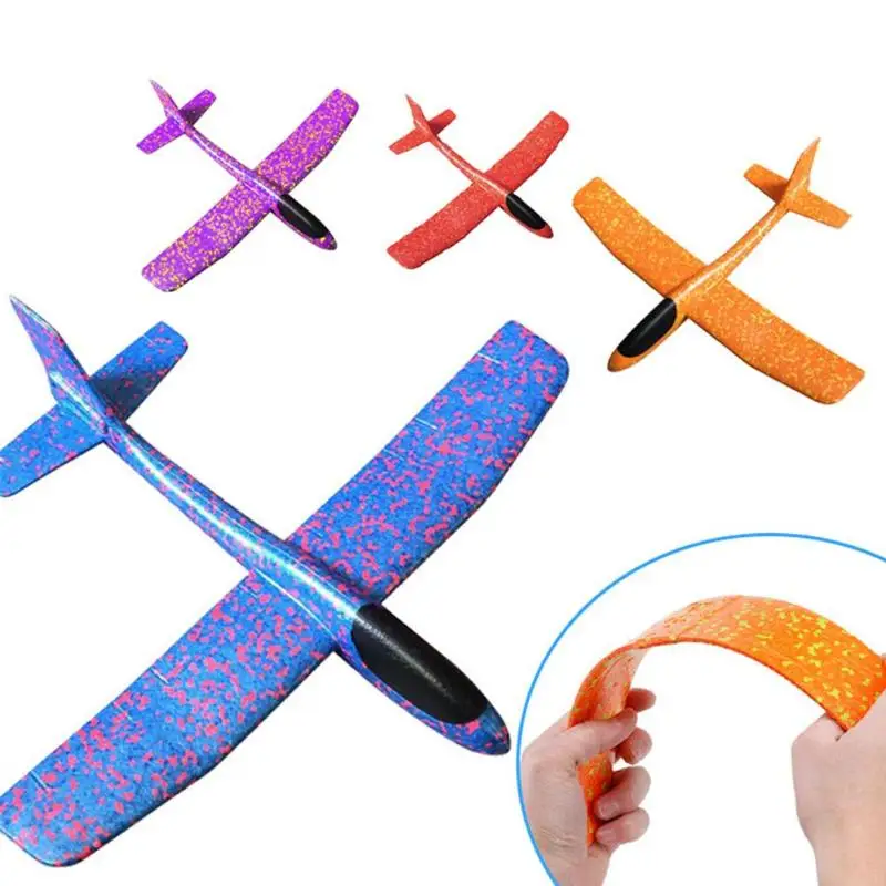 Kids Airplane Toys EPP Foam Hand Throw Aircraft Model Outdoor Launch Glider Plane Educational Interesting Gadgets |