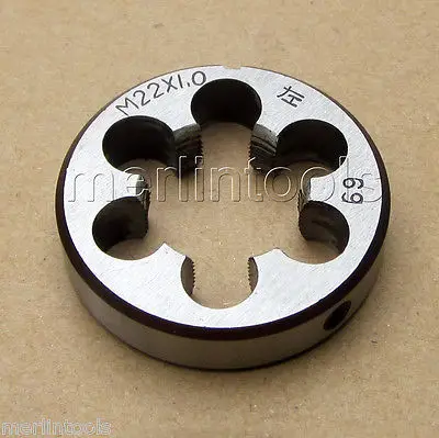 22 мм x 1 метрический левосторонний штамп M22 0 шаг hand die metric die | Метчик с резьбой -32263892350