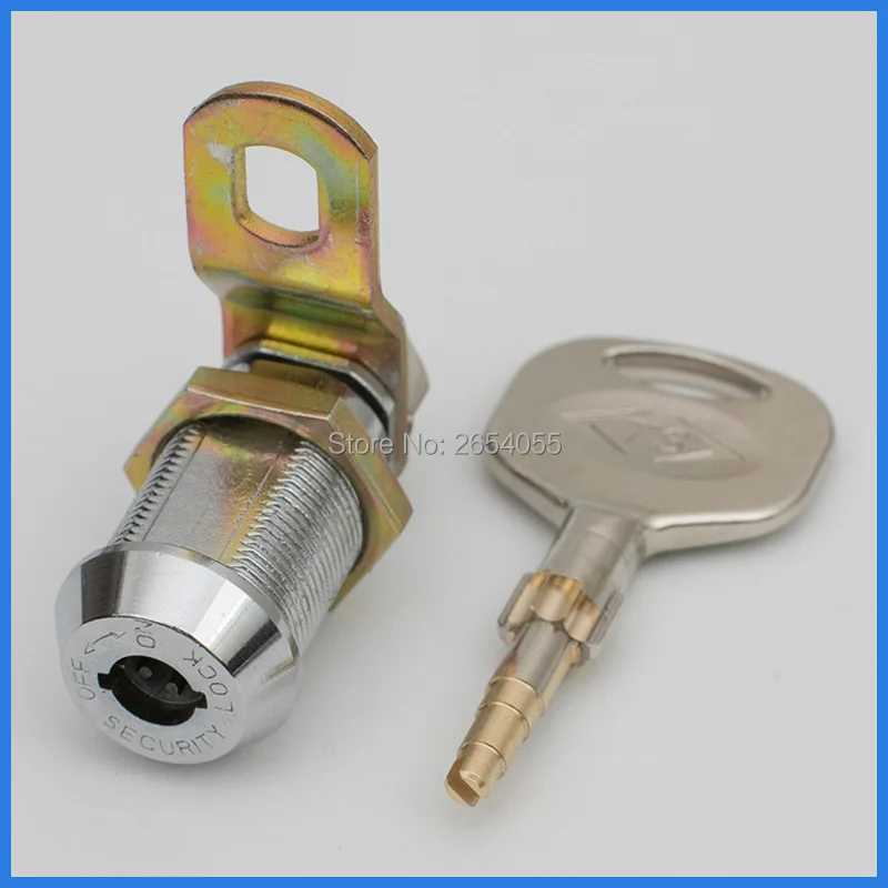 Трубчатый замок для почтового ящика 10 шт. 28 мм с одинаковыми клавишами|door lock with