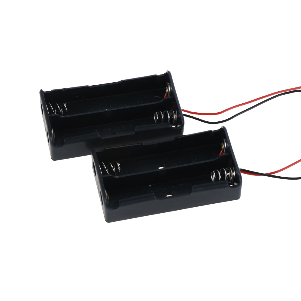 1 шт. пластиковый держатель для аккумулятора коробка хранения чехол 2x18650 нового