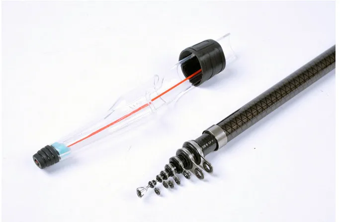 Карбоновая удочка телескопическая 8 секций жесткая снасти|telescopic fishing rod|fishing rodcarbon