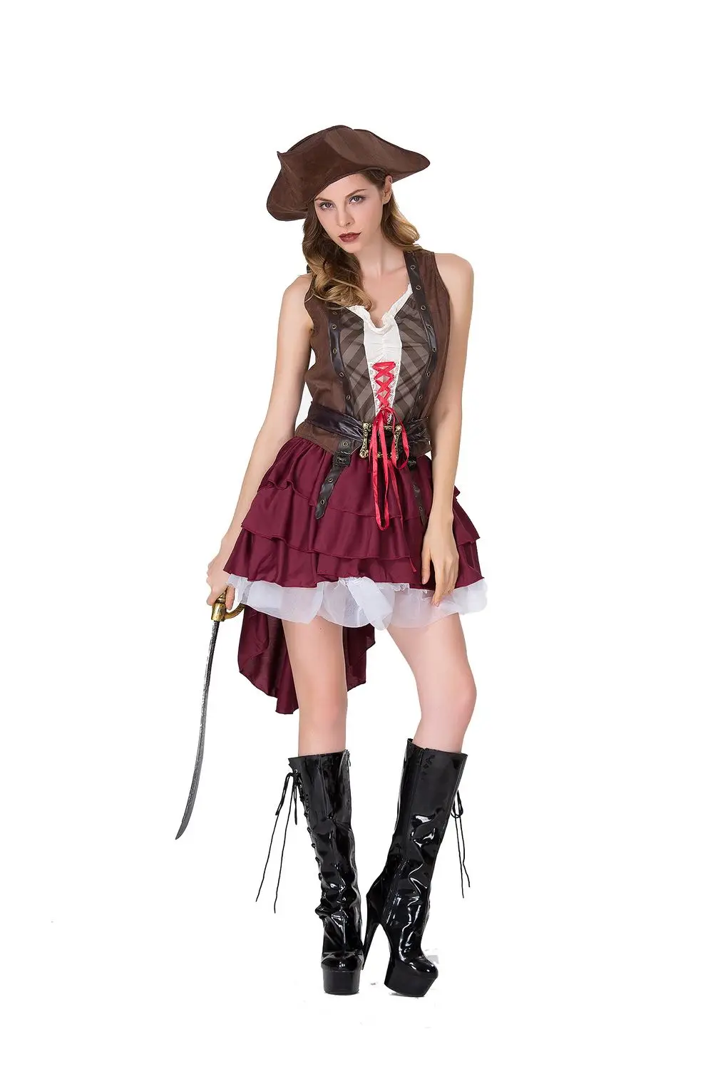 Костюм пирата на Хеллоуин для женщин Необычные Карнавальная фантазия