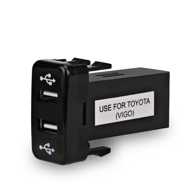 Car 12v USB Charger Port Socket Interface For Toyota Adapter Cigarette Lighter VIGO | Автомобили и мотоциклы