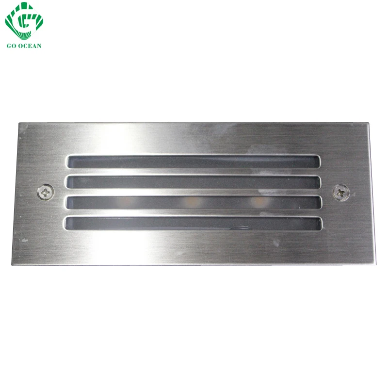 3W Светодиодные подземные светильники Ступени лестницы Встраиваемые для сада и