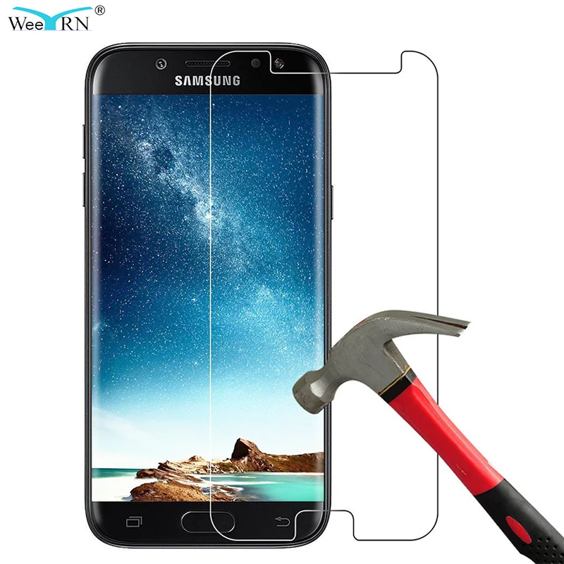 Для Галакси J7 2017(SM J730F J730FM) Стекло закаленное Экран защитный для samsung Galaxy 2017 9H