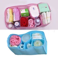 beautiful baby portable diaper nappy water bottle changing divider storage organizer bag inner pouch in bag