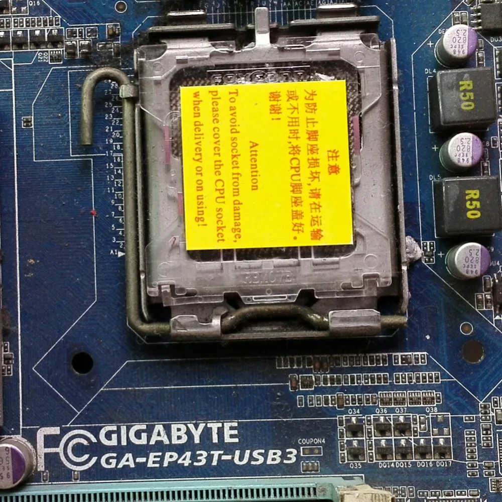 Защитный чехол для процессора 775 специальный P43/P45/G41 восстановленного типа|Чехлы|