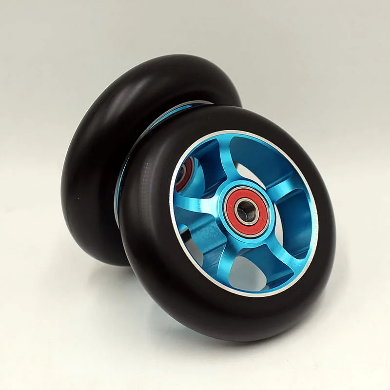 2 шт. 100 мм колеса для трюкового скутера с высокой эластичности ступицы из