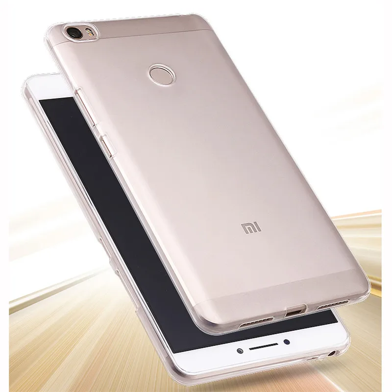 For Xiaomi Mi Max Case Silicone On Cover Xiomi Mimax Clear Tpu Crystal Ultrathin Transparent Phone | Мобильные телефоны и