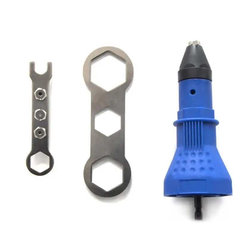 Электрический пистолет для заклепок инструмент клепки беспроводной адаптер