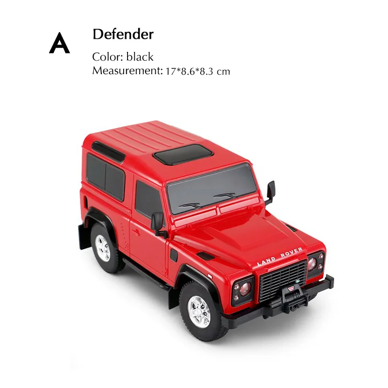 A red Rastar высококачественный Радиоуправляемый автомобиль, 1:24 машина, радиоуправляемые игрушки, радиоуправляемая Автомобильная панель, модель электрических игрушек для мальчиков, детские подарки - Цвет: A red