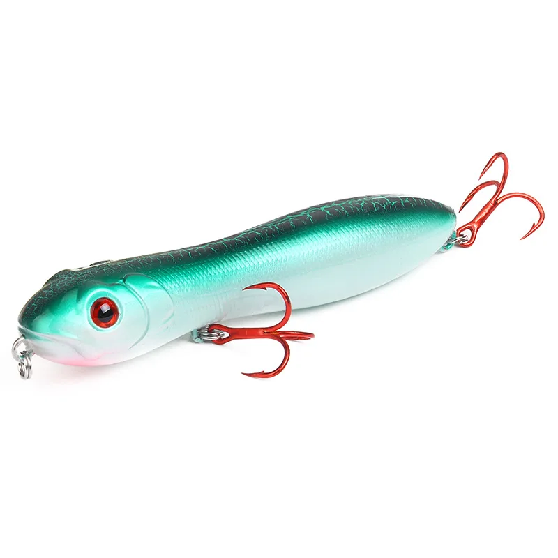 lure-7 8 цветов, приманка для рыбалки, 100 мм, 15,6 г, змеиная голова, приманка, жесткая приманка, искусственная поверхность, приманка для рыбалки, воблеры, снасти - Цвет: lure-7