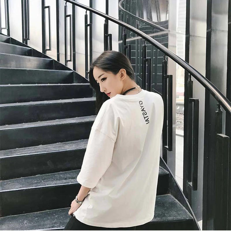 Футболка уличная мода повседневная граффити Vetements мужская и женская Акула хип
