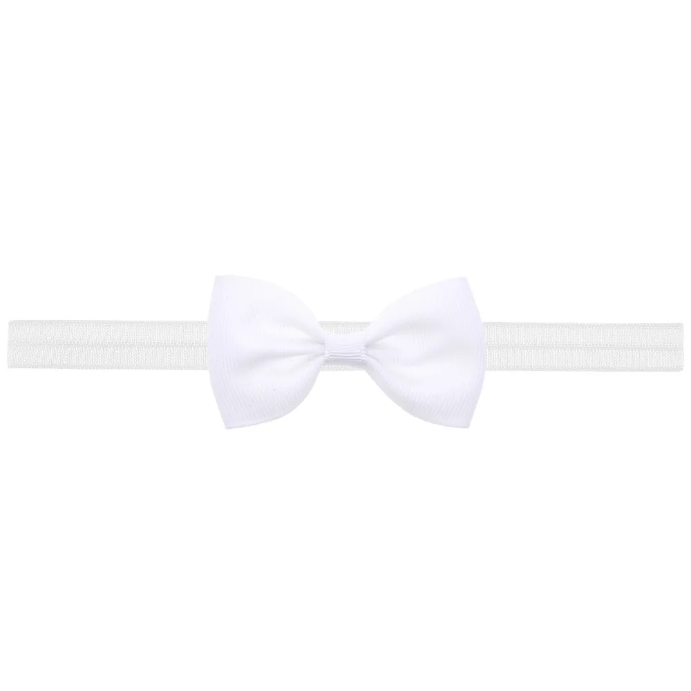 Soft Elastic Hair Bandage Tie Band Headband Ribbon Bow Turban Solid Children Newborn Kid Headwear Baby Girl Accessories Bowknot | Детская