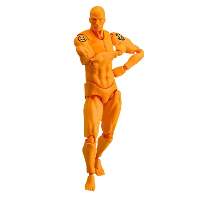 Figma Аниме Archetype He She Kun Chan Подвижная кукла, фигурка Коллекционная, шарниры, мужской и женский ферритовый 14,5 см