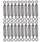 Регулируемые стяжки M6 в европейском стиле, проволока из нержавеющей стали 304 натяжители канатов, Упаковка из 20 шт.