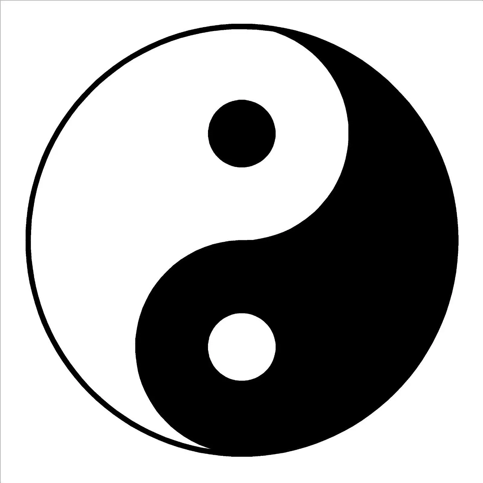 D189 символ Инь и Янь YING-YANG стикер на стену для художественной комнаты виниловая