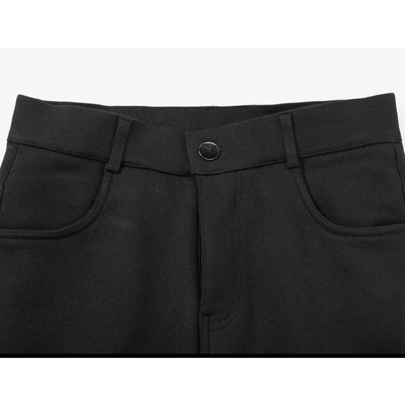 Женские леггинсы с завышенной талией в стиле панк | Женская одежда