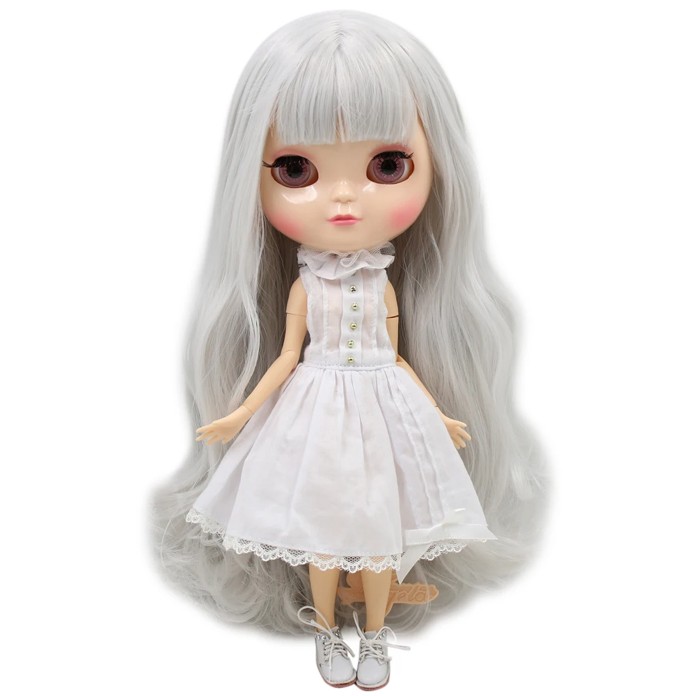 

ICY DBS Doll Series No.BL1003 Grey hair with makeup Azone S JOINT body 1/6 BJD OB24 ANIME GIRL