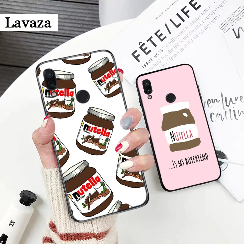 Пищевая промышленность шоколада Nutella силиконовый чехол для Xiaomi MI 5X 6 6X 8 9 SE 9T Pro CC9E