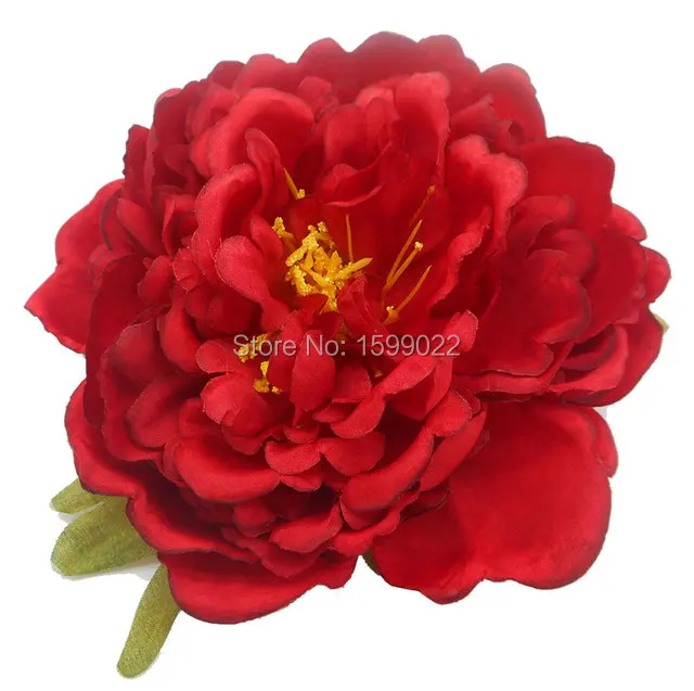 Винтажная красная большая шпилька для волос 15 см Женская Брошь средневековые