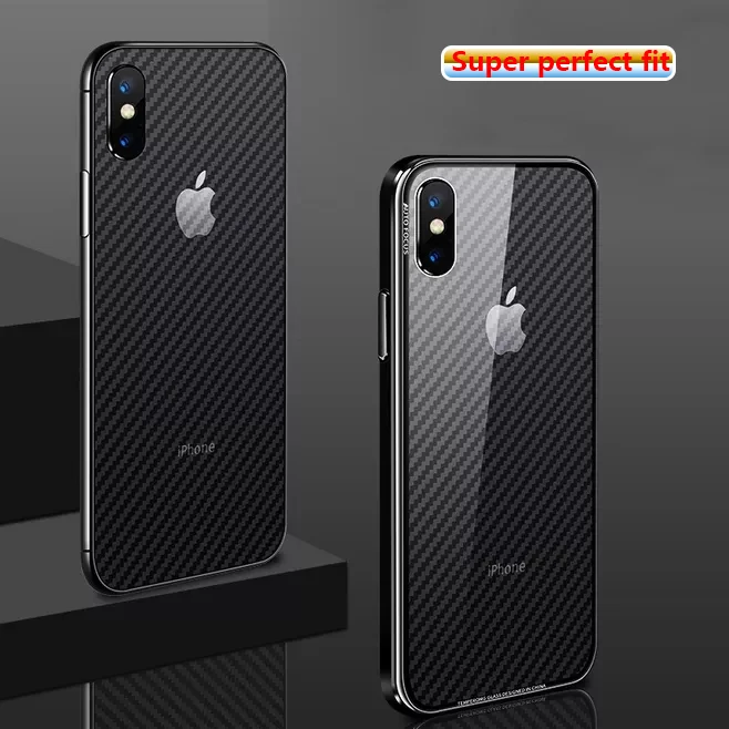 3D Анти отпечатков пальцев HD углеродное волокно мягкая пленка для iPhone X XS XR MAX