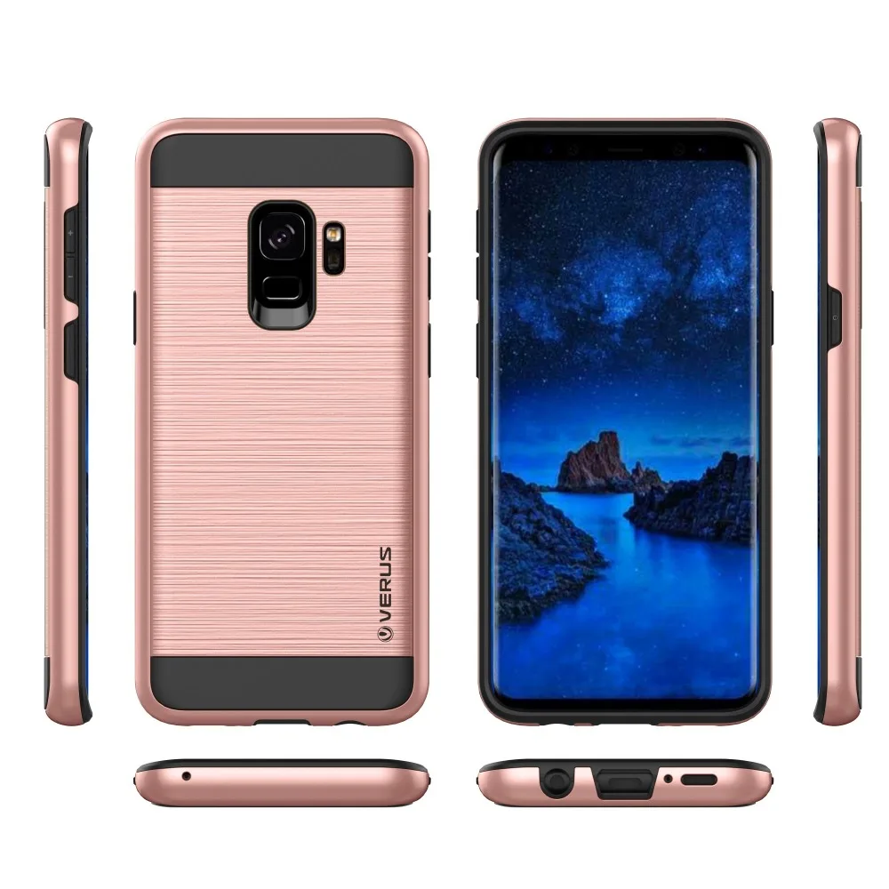 TPU+PC High Quality Carbon Fiber Phone Case For Samsung Galaxy A8 2018 A8plus2018 shockproof full Cover Hard Plastic Fitted |