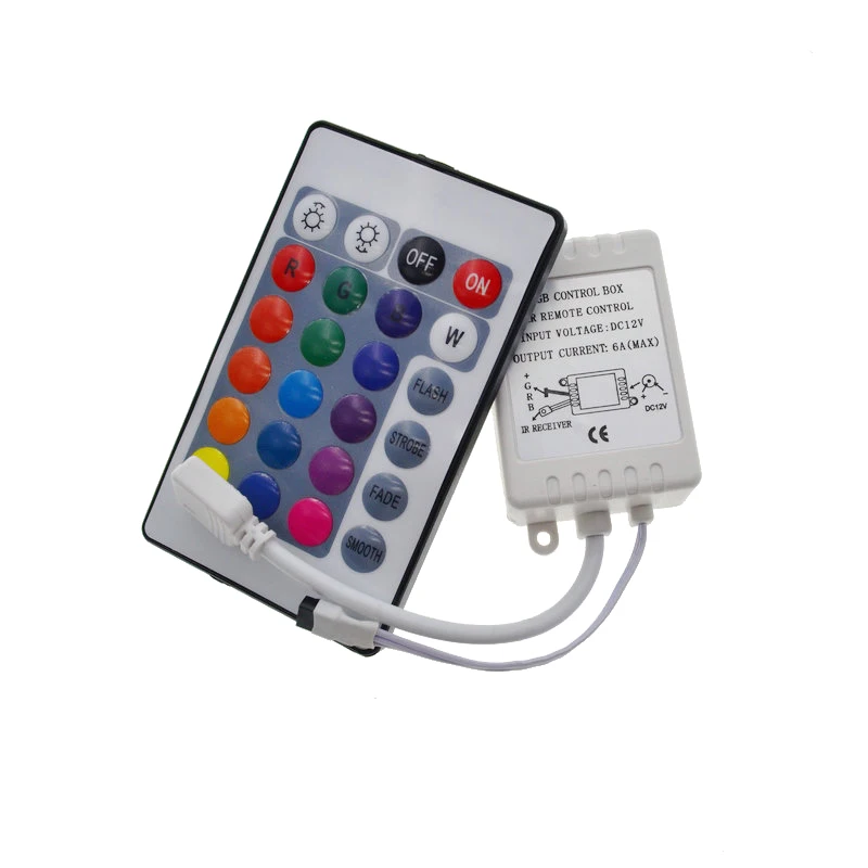 Пульт дистанционного управления с 24 кнопками для светодиодной светильник ты SMD