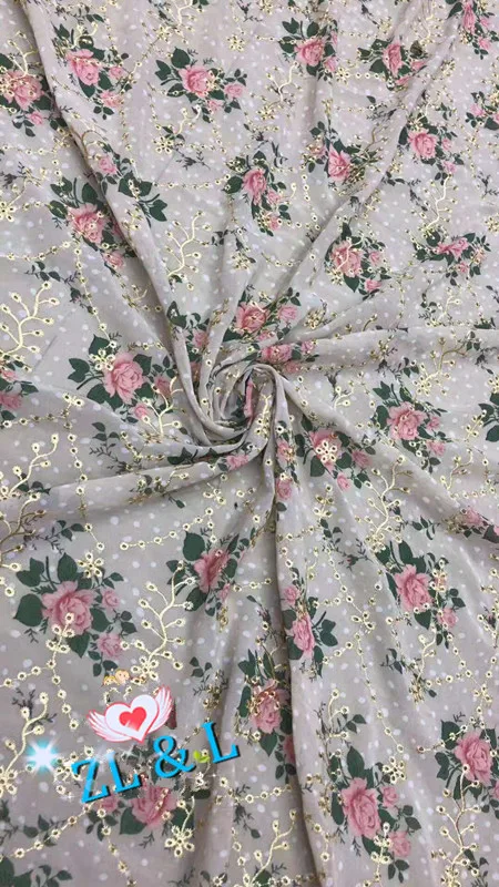 Новинка 2019 африканская Водорастворимая ткань кружево подходит для женской и