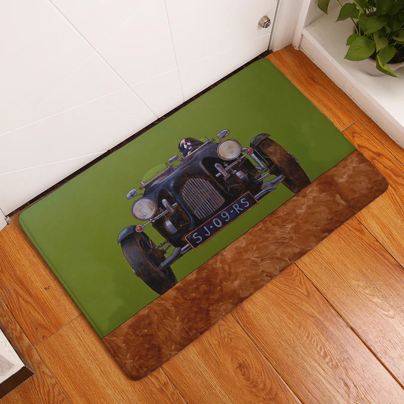 Мультяшный стиль ковры с принтом собаки противоскользящие напольные коврики