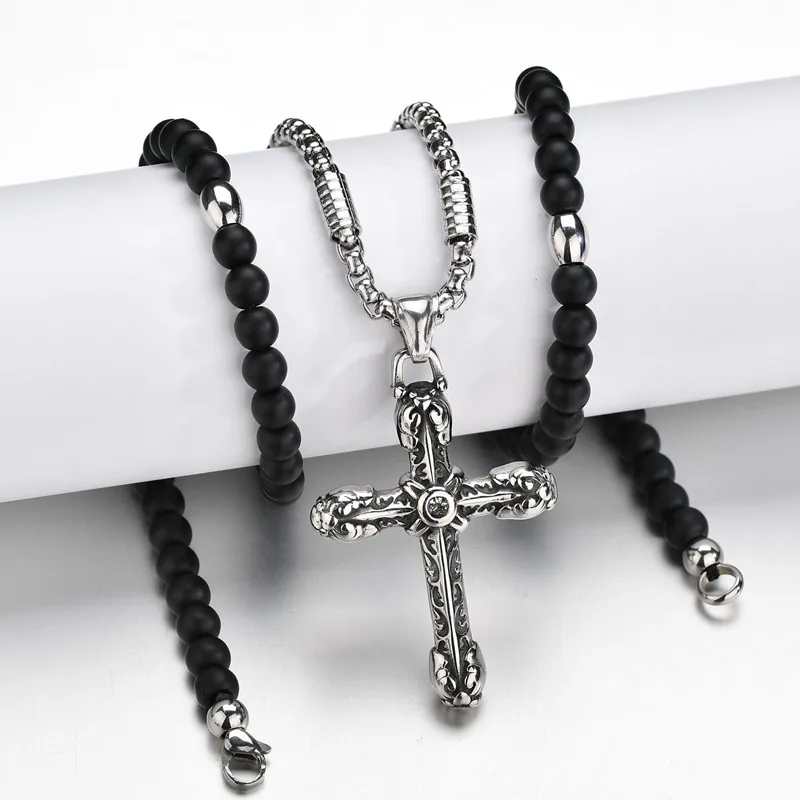 Ожерелья с подвесками из нержавеющей стали серебряного цвета|Ожерелья