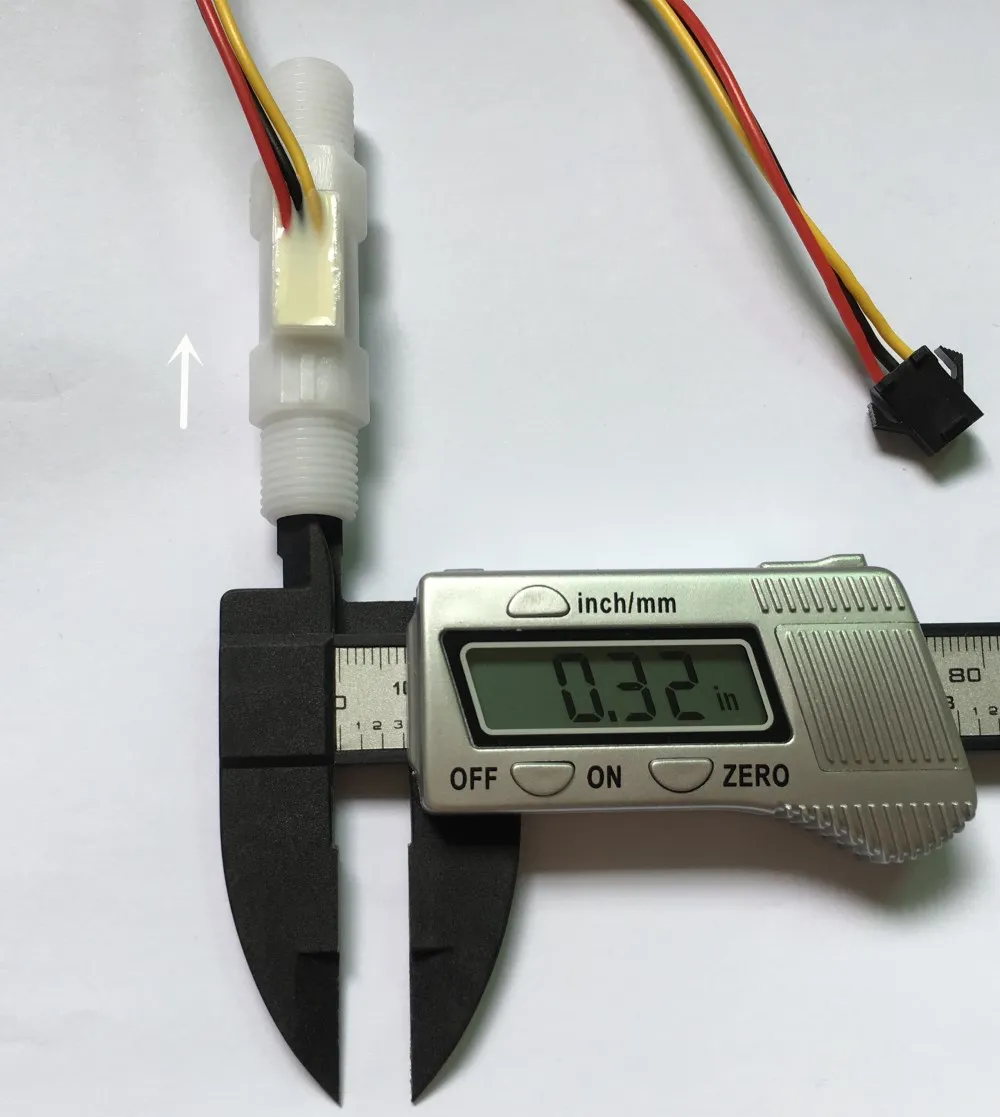 G1/4 небольшой пластиковый датчик расхода воды для пивной кофемашины|flow sensor|hall flow