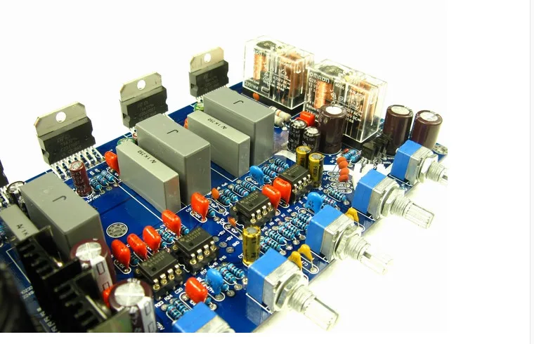 TDA7294 2.1-channel Subwoofer Amplifier Board DIY (Upgraded Version With Protection Circuit) | Электроника