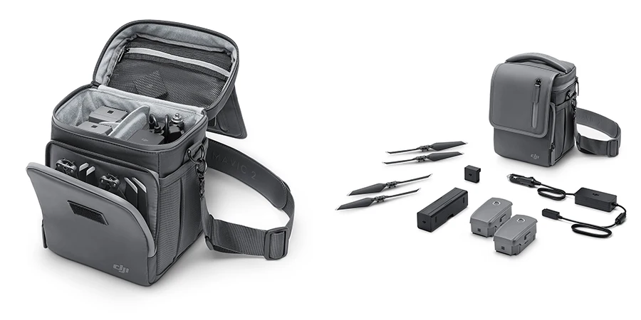 DJI Mavic 2 Fly More Kit несколько интеллектуальных батарей для более длительного полета Совместимость с Mavic 2 Pro и Mavic 2 Zoom