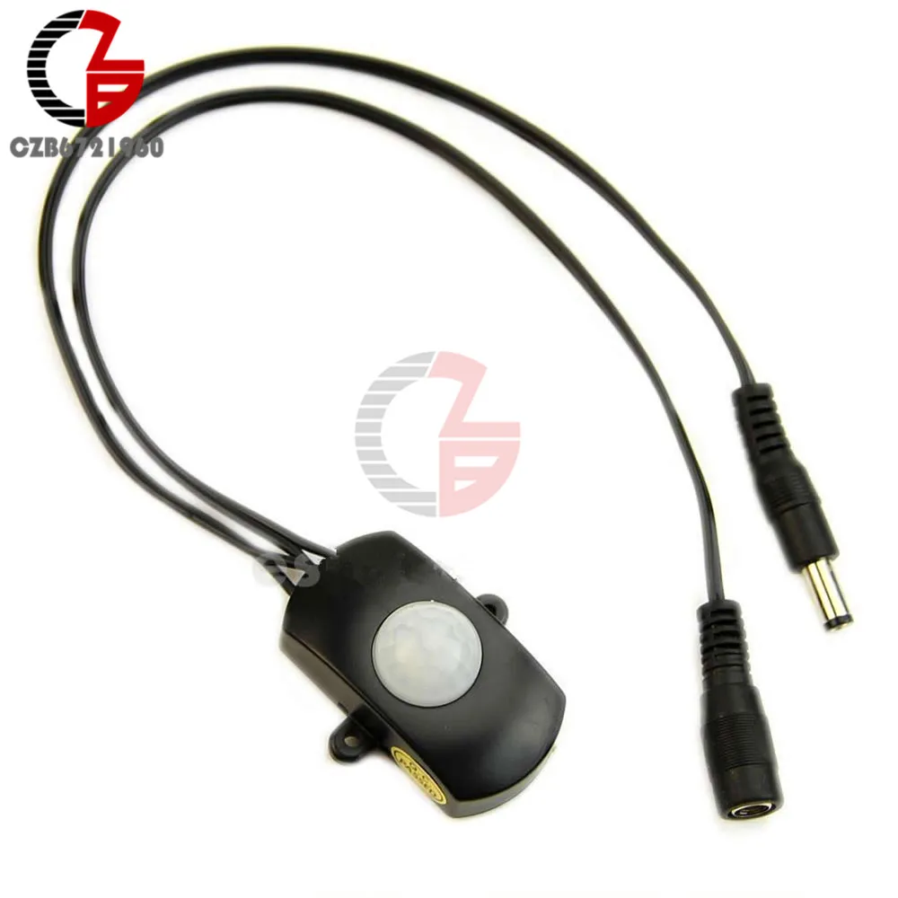 DC 5V 12V 24V 5A PIR датчик движения переключатель мини инфракрасный ИК Детектор Крытый