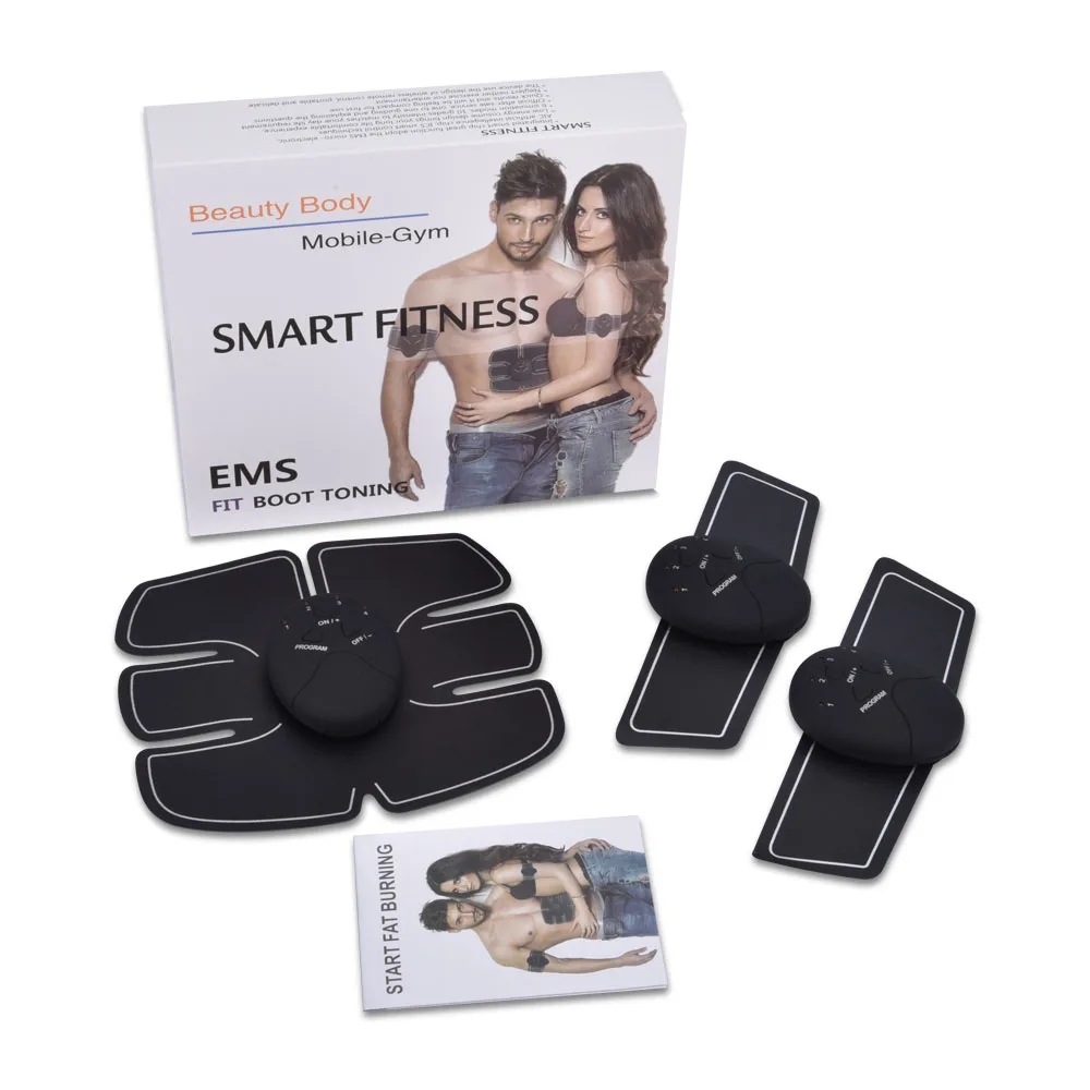 EMS Abdominal Hips Muscle Training Wireless Buttocks ABS Stimulator Fitness Professional Body Slimming Massager USA Stock