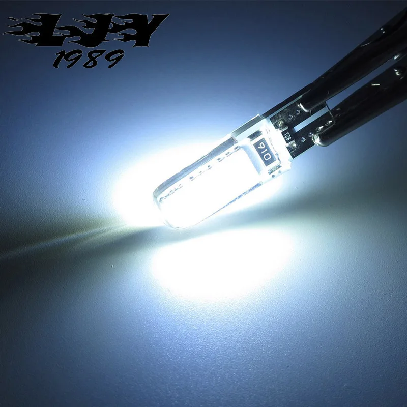 50pcs High Bright Canbus T10 LED 5050 6 SMD 194 168 W5W 6led Car Interior Lights Side Wedge Lamps No Error Free Wholesale 6SMD | Автомобили
